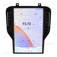 Autoradio Android 12 14,4 pouces avec GPS pour Ford Mustang 2015-2023, 4/8 Go de RAM + 64/128 Go de ROM, écran tactile