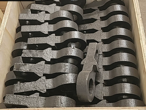 High Manganese Mn13 Crusher <strong>Hammer</strong> for PC400x300: Heavy-Duty Wear Part - Product Image 1