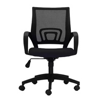 Chaise de conférence ergonomique en acier inoxydable, orange, orthopédique, avec support lombaire, pour PDG, invité, bureau