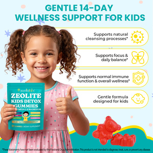 Acentiallabs Gummies Détox pour Enfants à la Zéolite pour le Soutien Osseux et Musculaire, Santé et Fonction Osseuse et Musculaire - Product Image 2