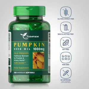 Pumpkin Seed Fresh Extract 1000mg Improves Prostate Pumpkin Seed Oil Soft Capsule Brain Cardiovascular Pumpkin Capsules