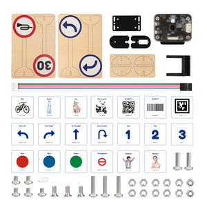 ACEBOTT ODM STEM教育AIビジュアルロボットカーセットDIYコーディングプロジェクトESP32 WIFI APP 4WD AIロボットキット大人向け<span class=keywords><strong>Arduino</strong></span>用 - Product Image 5