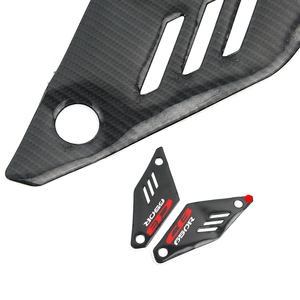 Para <span class=keywords><strong>Honda</strong></span> <span class=keywords><strong>CB</strong></span> <span class=keywords><strong>650R</strong></span> CB650 R 2018-2020 3D de fibra de carbono lado calcomanías de tanque de Gas de aceite de pegatinas de motos accesorios de decoración - Product Image 6