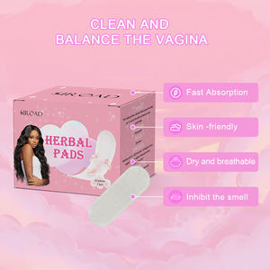 Менструальные прокладки с Йони травяная прокладка травы гигиеническая прокладка Йони натуральная китайская коробка дышащие прокладки для женщин - Product Image 2