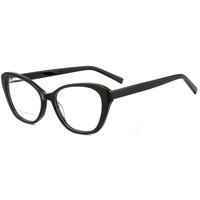 Monture de lunettes optiques classiques œil-de-chat Elan Optical RD26080 en acétate pour femmes, monture complète, vente en gros, approvisionnement direct usine