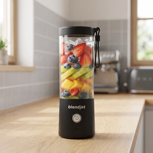 Licuadora de Viaje Mini Recargable con 2 Puertos USB-C, Cuchilla de Acero Inoxidable, Autolimpieza, Funcionamiento Silencioso, para Smoothies - Product Image 3