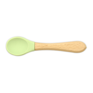 Kit d'ustensiles pour bébé en silicone à construction solide, facile à nettoyer, ensemble de couverts pour nourrissons, résistant aux hautes températures, produit pour la salle à manger des enfants - Product Image 2