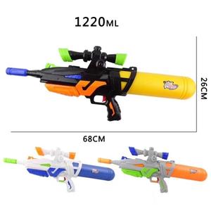 مطلق النار الصيفي الخارجي 68 من البلاستيك بضغط الهواء والماء يتميز بمتعة إطلاق النار على الماء للأطفال - Product Image 3