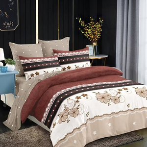 Mềm Mại Và Thoải Mái Tấm Ga Giường Đặt Bông Tấm Ga Giường Đặt Sang Trọng In Chất Lượng Cao Khăn Ga Giường Đặt Vua Kích Thước - Product Image 1