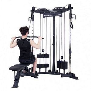 Máquina Smith Multifunción de Alta Calidad para Gimnasio, Rack de Sentadillas y Halterofilia, Equipo de Fitness de Acero Reforzado, Modelo USA Mairun Negro - Product Image 3