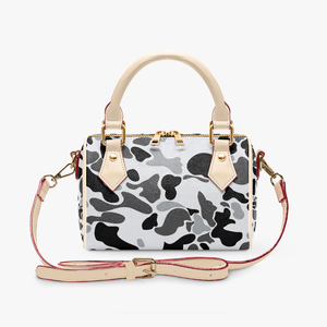 Bolso de Mano para <span class=keywords><strong>Mujer</strong></span>, Personalizado, Rosa, con Cremallera, de Cuero PU, con Estampado de Camuflaje, Informal, de Viaje, con Asa y Correa Cruzada - Product Image 5