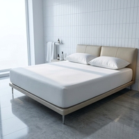 Sprei Fitted Katun Sateen 100% untuk Proyek Hotel Komersial, Sprei Hotel TC Tinggi, Grosir Sprei Fitted