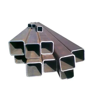 Più venduto 25x50 q235 tubo quadrato in carbonio rettangolare tubo tubolare d'acciaio