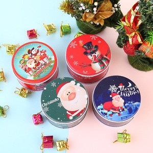 Wholesale Colored Metal Gift Box Christmas Metal Box With Lids