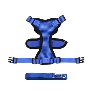 Reflective Mesh <b>Pet</b> Dog <b>Harness</b> Leash Set Comfort Adjustable No Pull Dog Vest For Daily Walking - Product Image 5