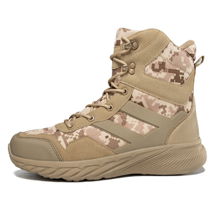 Botas de Desierto DF328 AS33 para Montar, Camuflaje Caqui y Negro - Product Image 6