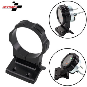 Auso-Racing 52mm Adjustable Single Hole <b>Bracket</b> Oil Gauge Mounting Instrument Holder for Retrofit Upgrade - Product Image 1