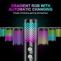 Microphone OEM rvb Gamer PC De Condensador pour PC Zealsound USB Microphone, condensateur ordinateur PC micro