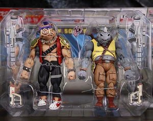 NECA 2017SDCC Set <span class=keywords><strong>BEBOP</strong></span> e ROCKSTEADY, Modellini Action Figure Snodabili - Product Image 1