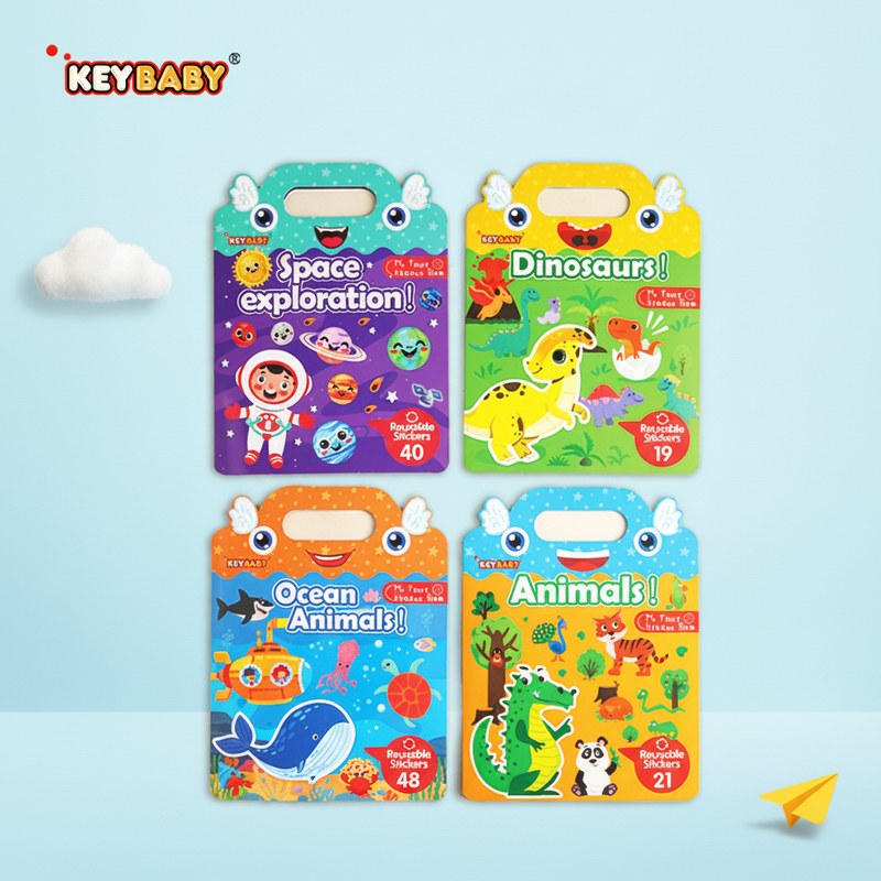 Keybaby Custom Wholesale Children Rubber Sticker
