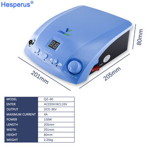 Forte micromotore <span class=keywords><strong>50000rpm</strong></span> manipolo di lucidatura dentale Brushless elettrico Micro motore QZ60 Manicure trapano gioielli trapano - Product Image 3