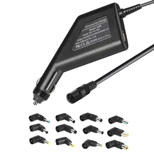 Chargeur universel de voiture pour ordinateur portable 100W 15V 16V 18.5V 19V 19.5V 20V pour Dell/HP/Asus/Lenovo/Acer /Toshiba