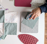 Tapis de repassage 100 % laine de Nouvelle-Zélande, réflecteur de chaleur en feutre de laine pour le quilting, le patchwork, la couture, la broderie et les travaux de repassage DIY