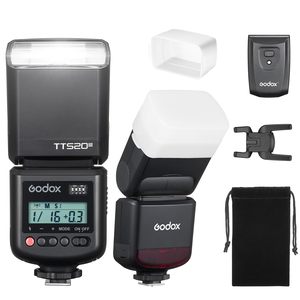 Flash pour appareil photo universel manuel Godox TT520III pour Canon Nikon Sony Fujifilm Olympus Panasonic <span class=keywords><strong>Pentax</strong></span> GN33 Original - Product Image 1