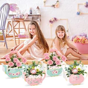 12 pezzi scatole di carta regalo per festa di compleanno per festa di nozze e caramelle e biscotti con fiori per decorazioni per feste da principessa - Product Image 4