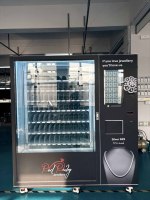 Distributeurs automatiques de luxe Weimi pour bijoux et produits de beauté avec élévateur et porte de récupération intermédiaire