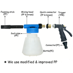 Pistolet à <span class=keywords><strong>mousse</strong></span> Weirran, nettoyage CVC, injecteur de <span class=keywords><strong>mousse</strong></span> efficace, outil de nettoyage de serpentin, pistolet à <span class=keywords><strong>mousse</strong></span> facile à utiliser, alternative au pulvérisateur à pression - Product Image 2