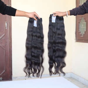 Extension de cheveux naturels brésiliens en vison, Temple brut, Deep Wave, fournisseur de cheveux naturels, tissage de cheveux noirs, vente en gros - Product Image 1