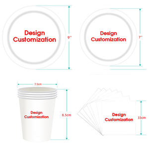 Suministros para fiesta de cumpleaños de fútbol, juego de vajilla, pancarta, mantel, platos de papel desechables, decoraciones para fiesta de cumpleaños de fútbol - Product Image 6