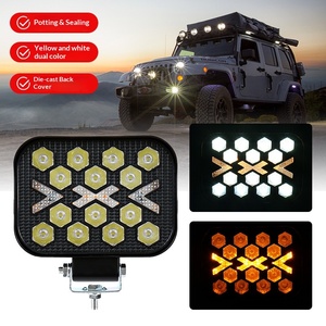 Barre lumineuse de travail <span class=keywords><strong>LED</strong></span> LJZ 5 pouces 12V 24V 48W 1900 Lumens Combo Spot/Flood pour Camion Tout-terrain 4x4 Tracteur Excavatrice Étanche IP68 Garantie 1 an - Product Image 3