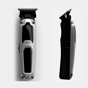 RUNWE RS9358 Zero Gap DLC T Blade Powerful Professional Electric Rechargeable Hair <strong>Trimmer</strong> Shaver Barber Clippers For Men - Product Image 1