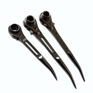 MAXPOWER Ratcheting Socket Wrench <b>Tool</b> Hexagon Scaffold Quick Wrench Double Tail <b>Ratchet</b> Wrench - Product Image 3