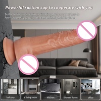 Productos para Adultos en Oferta, Dildo Eléctrico, Juguetes Sexuales para Mujer, Pene Eléctrico con Control Remoto, Vibrador, Juguetes Sexuales