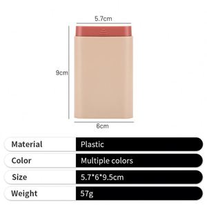 Weekly 7 Day <b>Pill</b> Box Organizer Plastic Pocket Size Portable Cute Medicine Capsule Case <b>Container</b> for Travel - Product Image 4