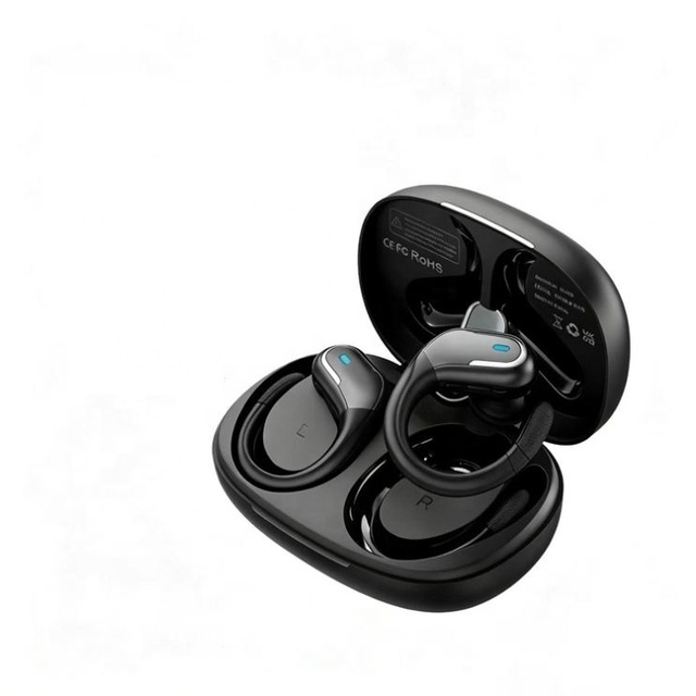 Student Daily Open-Ear for Earbuds 5-10 Hours Battery Comfort Fit Wireless Headphones In-Ear LED JL Chipset