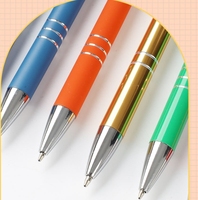 Stylo bille sportif en métal de 1,0 mm avec logo personnalisé, idéal pour la signature et la publicité, vente en gros par le fabricant Shuolei