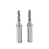 Brocas de compresión TCT para carpintería, cortador de fresado, ranurado de grabado, contrachapado MDF, aglomerado, molino de extremo de madera, compatible con OEM y ODM