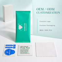 Kit de Limpieza de Pantalla de Vidrio Templado con Paño de Microfibra para Uso Profesional en Oficina y Hogar, Personalizado OEM ODM