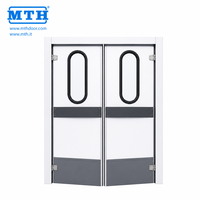 Porte de stockage frigorifique MTH à double battant, à fermeture automatique par gravité, avec panneau en PU de 40 mm résistant aux chocs, pour cuisine et entrepôt