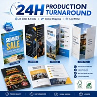 Prix d'usine, service d'impression d'affiches personnalisées avec livraison en 24h, impression offset sur carton sur mesure, plastification, tailles personnalisées
