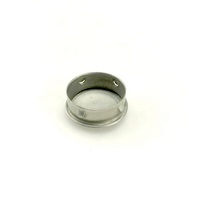Tuyau rond moderne en acier inoxydable 304 de 25 mm, antirouille, pour pieds de table, raccords d'escalier, embout de finition, décoration d'escalier intérieur/extérieur