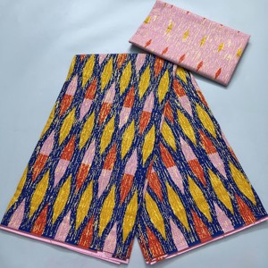 ผ้าพิมพ์ลายแอฟริกันคุณภาพสูง <span class=keywords><strong>Kenta</strong></span> Loincloth Wax สำหรับเสื้อผ้าผู้หญิง ผ้าฝ้ายสำหรับแฟชั่น ผ้าลูกไม้สำหรับทำเครื่องประดับ - Product Image 3