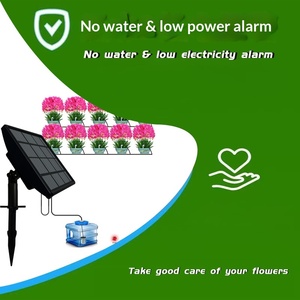 Dispositif d'arrosage automatique solaire F115 pour plantes d'intérieur et d'extérieur – Arroseur intelligent pour balcon, idéal pour les personnes pressées - Product Image 2