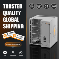 Carrito de Carga USB-C al por Mayor, Gabinete Cargador Multi-dispositivo OEM de 7 Bahías y 45W, Gabinete de Acero con Cerradura para Aulas Escolares y Capacitación