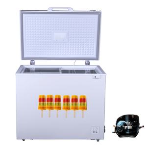 Congelatore a Risparmio Energetico da 190L 220V con Maniglia Frontale, Frigorifero Elettrico per Uso Commerciale, Domestico, Camper e Hotel - Product Image 1