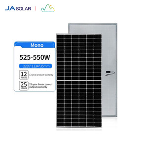 JA Solar panel 440w 600w 720w 550w 560w 580w Bifacial Dual Glass Photovoltaik-Solarmodule Module - Product Image 5